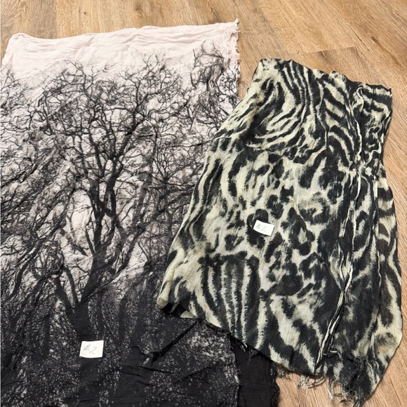 Colorful Patterned Scarves Set - Picture 7 of 12